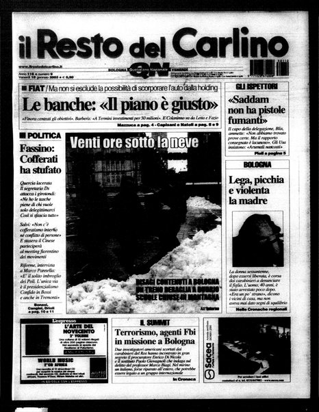 Il Resto del Carlino : giornale dell'Emilia